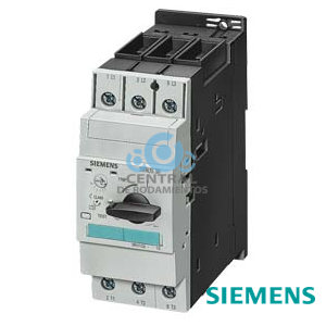 Interruptor automático tamaño S2 para protección de motores, Clase 10 Disparador por sobrecarga con retardo según intensidad 40...50 A Disparador de cortocircuito 650 A borne de tornillo