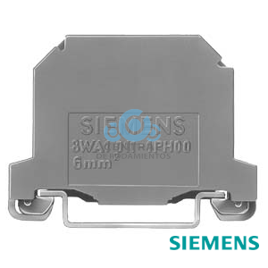 Borne PE, 2 bornes de tornillo verde-amarillo, 8mm, tam. 6