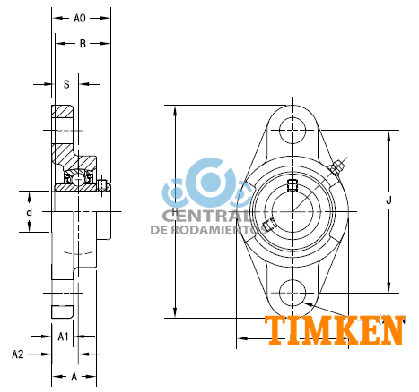 [UCFL206-TIMKEN] CHUMACERA
